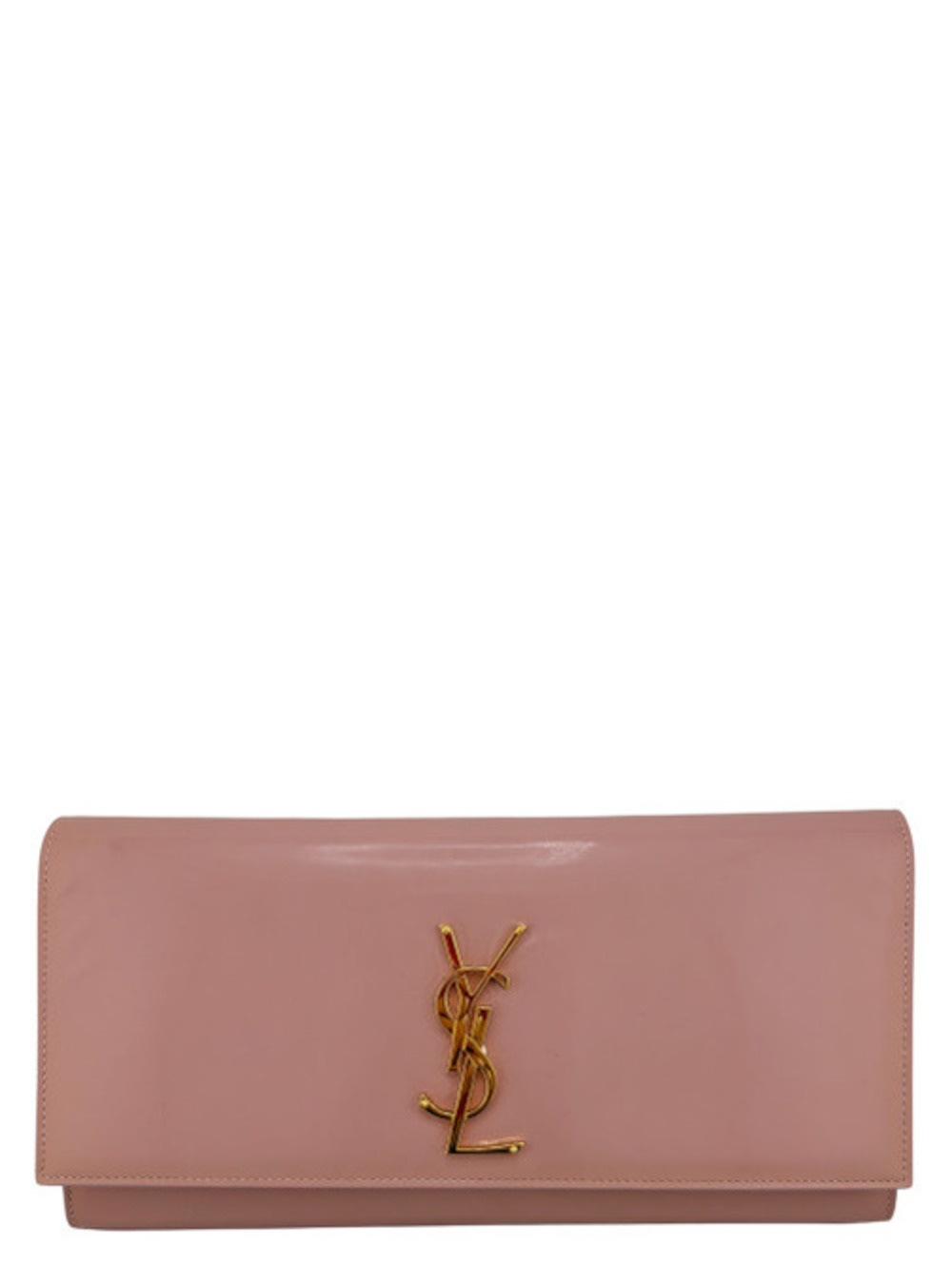Saint Laurent Cassandre Pink Clutch